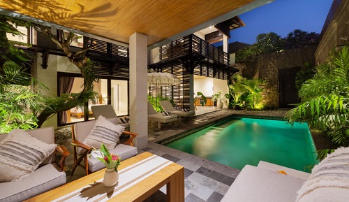 Villa, 2 habitaciones, piscina privada