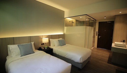 Habitación superior, varias camas