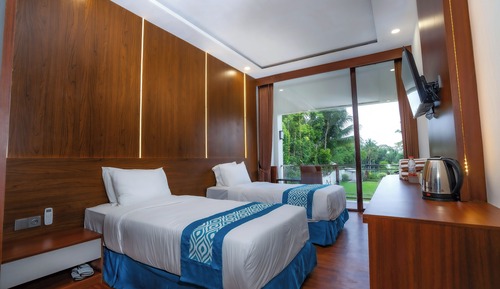 Habitación ejecutiva con 2 camas individuales