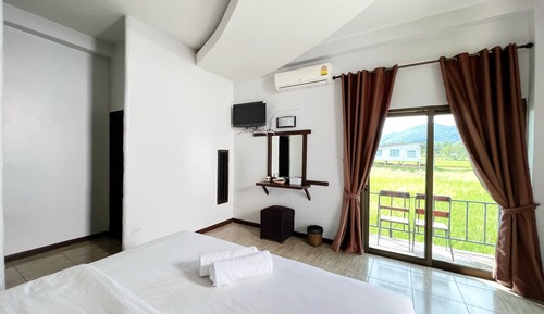 Habitación exclusiva con 1 cama doble o 2 individuales