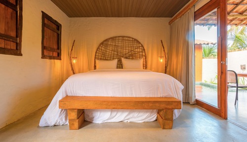 Chalet Deluxe, 1 cama de matrimonio grande, piscina privada