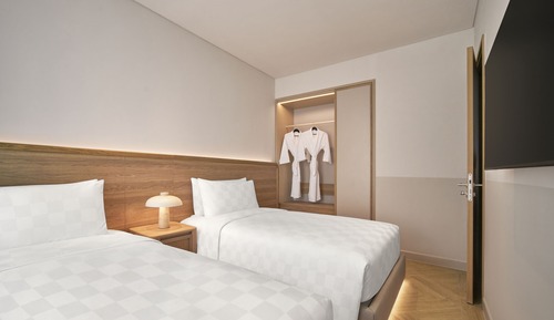 Apartamento familiar, vistas al jardín