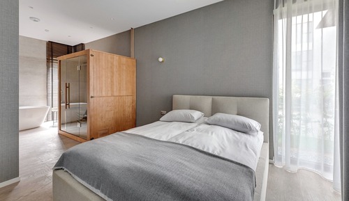 Apartamento superior, 1 habitación, no fumadores, terraza