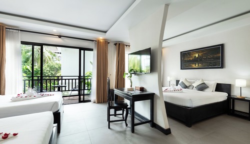Habitación triple familiar