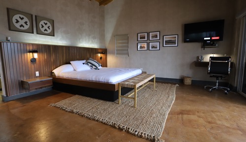 Cabaña, 1 cama de matrimonio grande