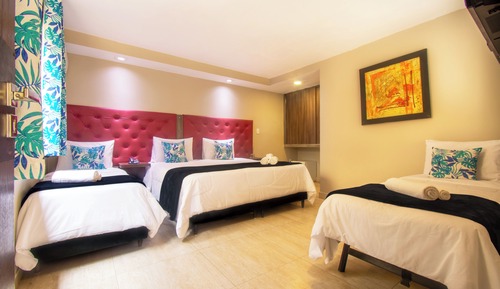 Habitación cuádruple estándar
