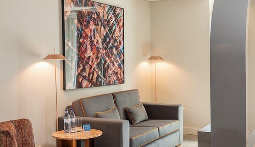Suite, 1 cama de matrimonio grande, terraza (Cloister View, Furnished Terrace)