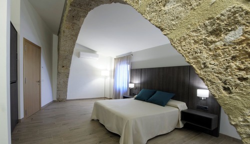 Habitación triple romántica