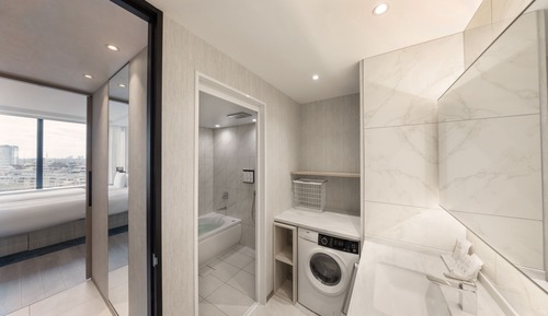 Suite, 1 cama de matrimonio grande con sofá cama