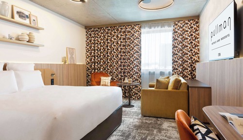 Suite, 1 cama de matrimonio grande con sofá cama