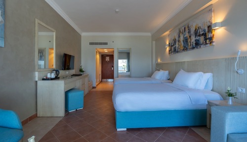 Habitación estándar, 2 camas individuales, vistas al patio