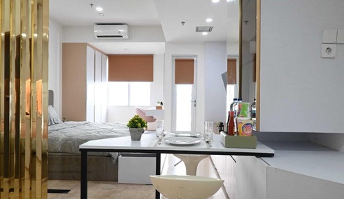 Estudio superior, 1 cama de matrimonio grande
