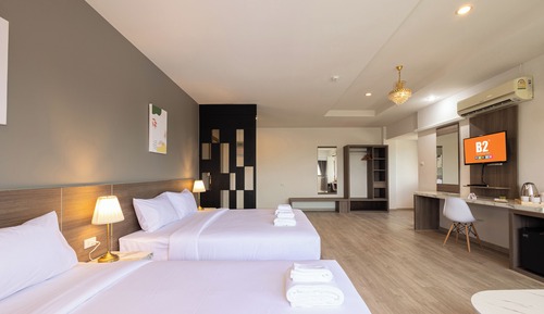 Habitación triple de lujo