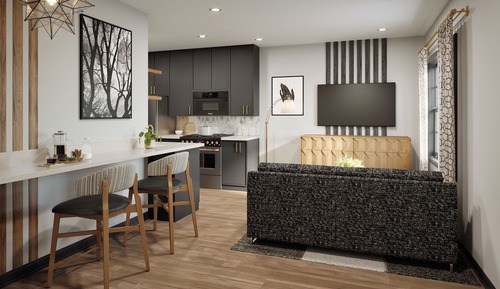 Habitación, 2 camas de matrimonio, cocina