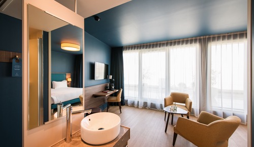 Suite junior, terraza