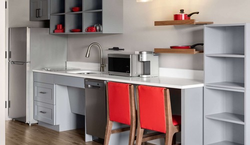 Suite, 1 habitación, notificación por teléfono o timbre, no fumadores (1 King Bed)