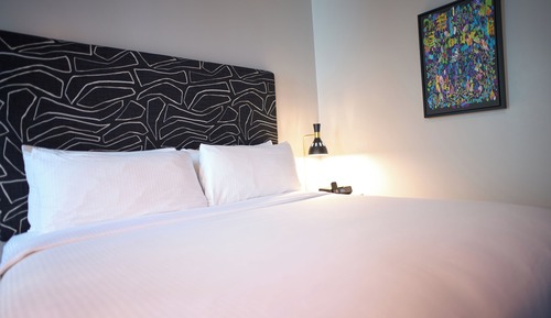 Habitación superior, 1 cama de matrimonio grande, accesible para personas con discapacidad