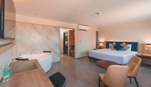 Habitación superior, 1 cama de matrimonio grande