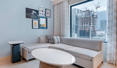 Habitación, 1 cama de matrimonio grande con sofá cama, no fumadores