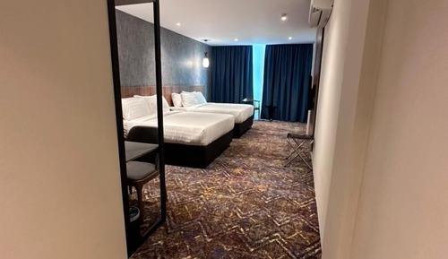 Habitación Deluxe, 2 camas de matrimonio, no fumadores
