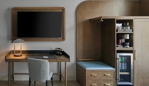 Estudio, 1 cama de matrimonio grande, no fumadores, vistas a la ciudad