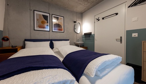 Habitación estándar con 1 cama doble o 2 individuales