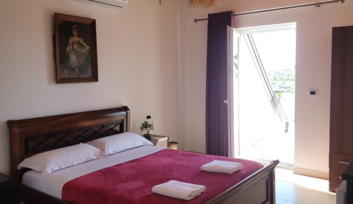 Habitación estándar doble, balcón, vistas al viñedo