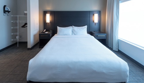 Estudio, 1 cama de matrimonio grande con sofá cama (Mobility Accessible, Roll-In Shower)