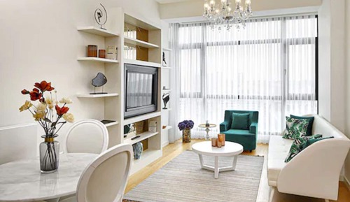 Apartamento básico, 1 cama de matrimonio