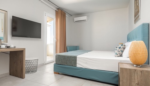 Habitación estándar con 1 cama doble o 2 individuales, vistas al jardín