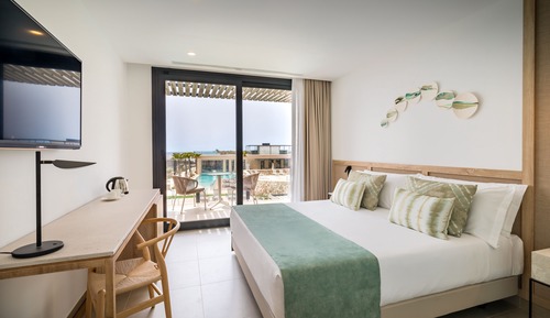 Habitación superior, vistas al mar