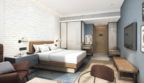 Habitación Premier, 1 cama de matrimonio grande, balcón, vistas a la montaña