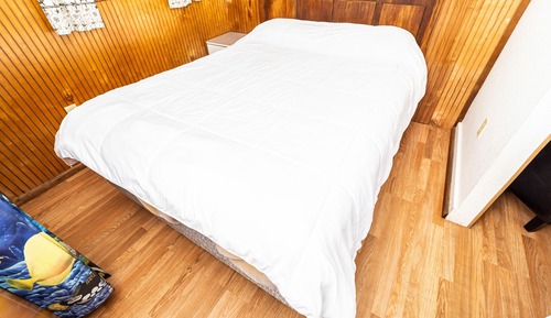 Cabaña económica, 1 cama de matrimonio, vistas al mar