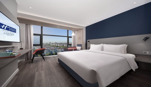 Habitación estándar, 1 cama de matrimonio grande, vistas a la ciudad