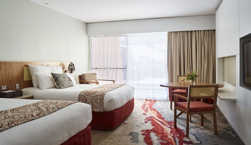 Habitación superior, 2 camas de matrimonio (Request)