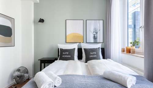 Apartamento, 1 cama de matrimonio (Bremen Hutfilterstraße | Suite S)
