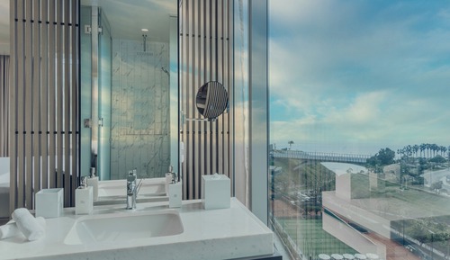 Habitación Grand, 1 cama de matrimonio grande, vistas al mar