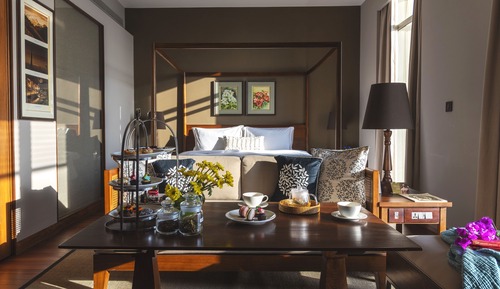 Habitación de lujo, 1 cama de matrimonio grande, vistas al valle