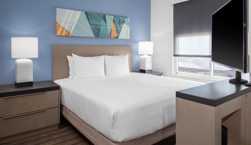 Suite estudio, 1 cama de matrimonio grande con sofá cama, cocina