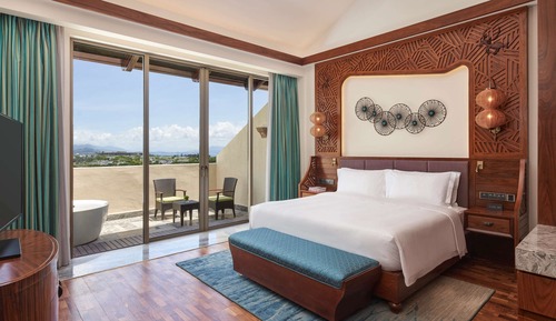 Fairmont, Suite familiar, varias camas, acceso a la piscina, vistas al mar