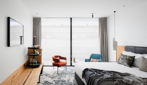 Habitación de diseño doble, accesible para personas con discapacidad