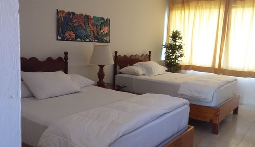 Habitación ejecutiva, 2 camas dobles, vistas al mar