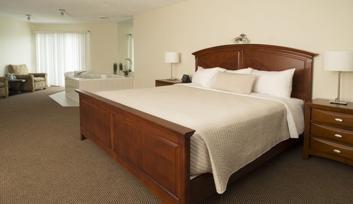 Habitación Deluxe, 1 cama de matrimonio, bañera de hidromasaje