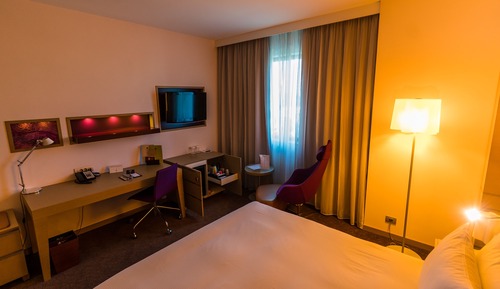 Habitación, 1 cama de matrimonio grande, accesible para personas con discapacidad