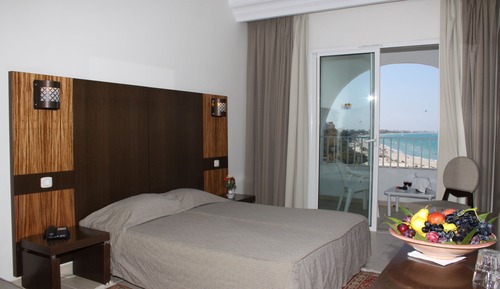 Habitación doble, vistas al mar