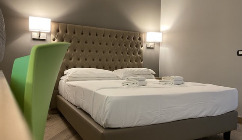 Habitación doble, baño privado