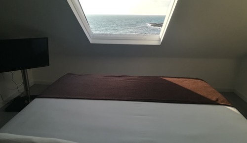 Loft, 1 cama doble, vistas al mar