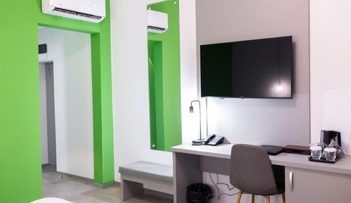 Habitación con 1 cama doble o 2 individuales