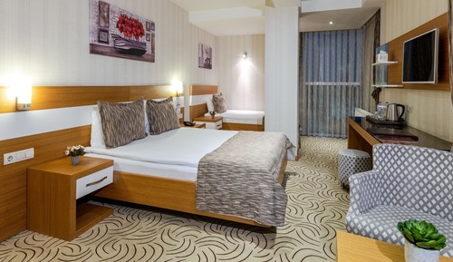 Habitación estándar con 1 cama doble o 2 individuales