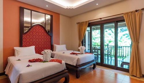 Villa de lujo, 2 camas individuales